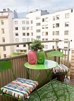 Küçük Balkon Dekorasyonu Fikirleri 2023  