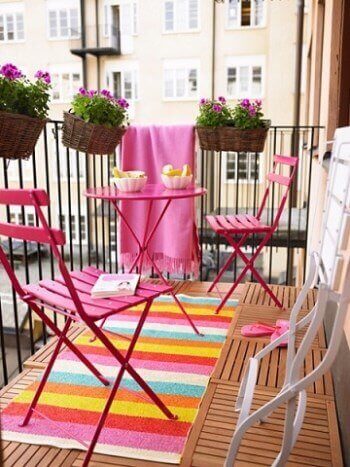 Küçük Balkon Dekorasyonu Fikirleri 2023  