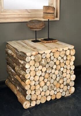 Odun Dekorasyon Fikirleri için +38 Öneri