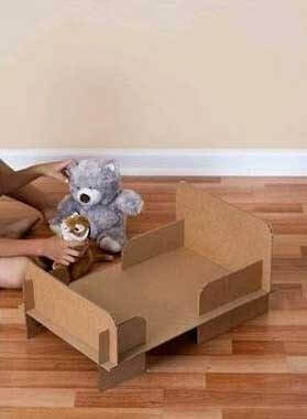 Karton Kutudan Oyuncak Bebek Yatağı Yapımı
