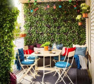 Balkon Dekorasyonu için Uygulanabilir +15 Fikir