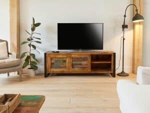 Ahşap TV Ünitesi Modelleri için +24 Fikir!
