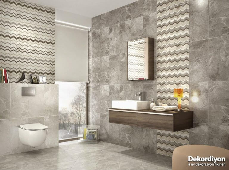 Döşenmiş Banyo Modelleri için +17 Örnek » Dekordiyon