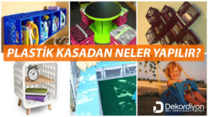 Plastik Kasadan Neler Yapılır? +20 Kendin Yap Fikri  