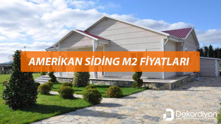 Amerikan siding dış cephe kaplama