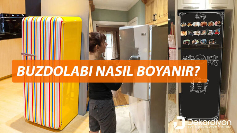 Buzdolabı nasıl boyanır?
