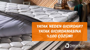 Yatak Neden Gıcırdar? | Yatak Gıcırdaması %100 Çözüm!  