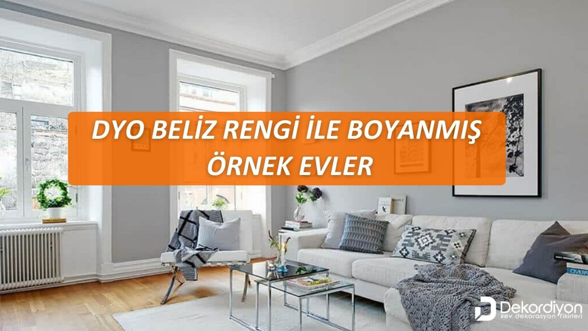 DYO Beliz Rengi ile Boyanmış Örnek Evler 2025  