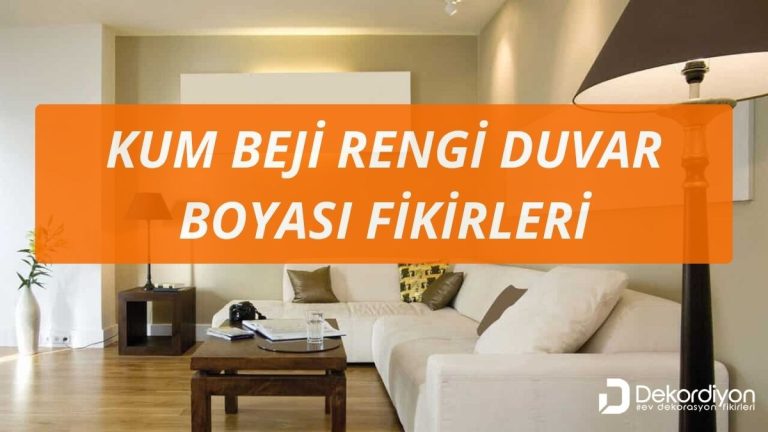 Kumbeji rengi duvar boyası