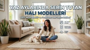 Yaz Aylarında Serin Tutan Halı Modelleri  